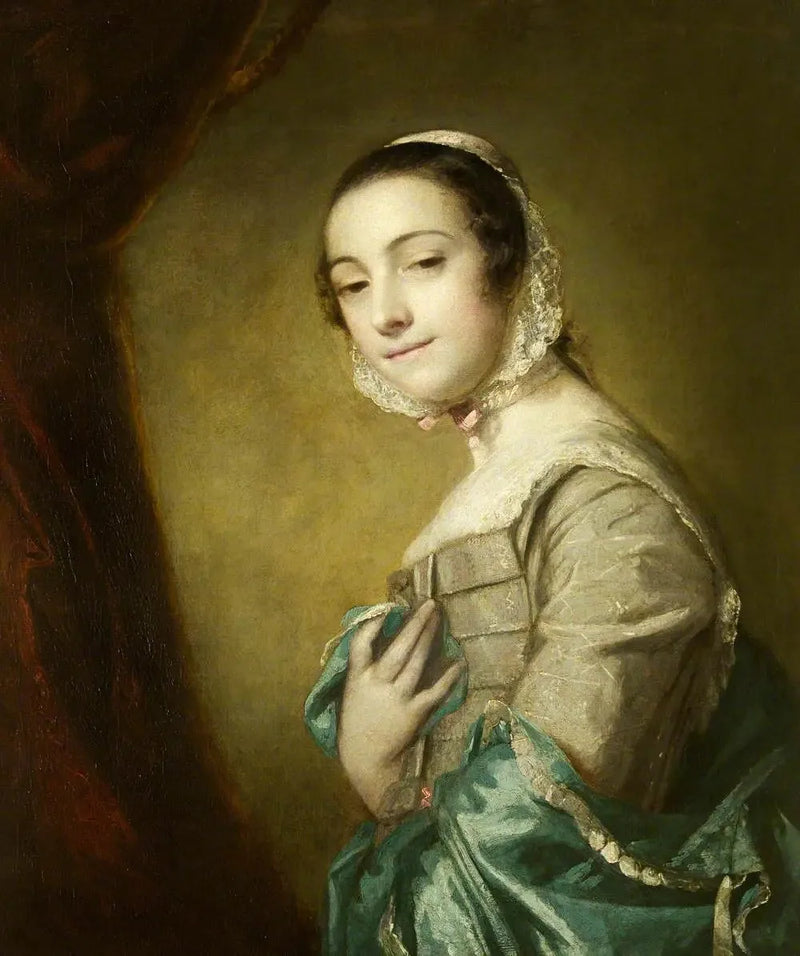 Maybe Elizabeth Hamilton, Mrs. John Cameron of Glenkindy, later the Countess of Fay - Joshua Reynolds