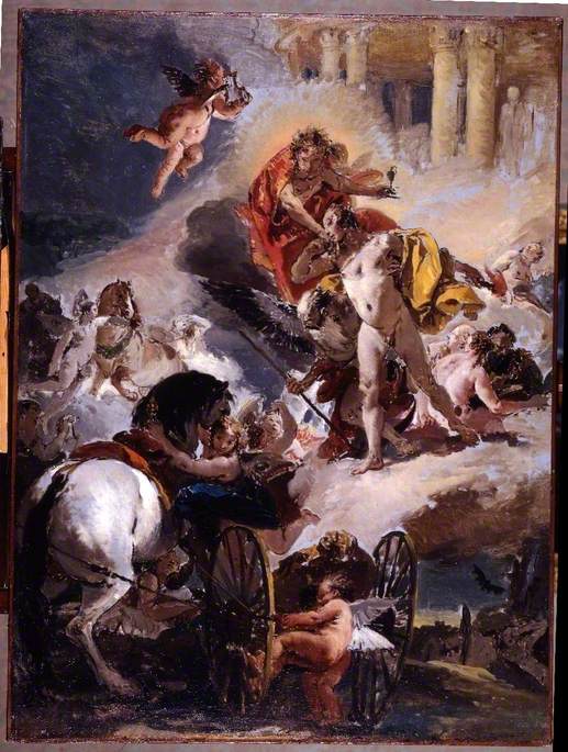 Phaéton and Apollo - Giovanni Battista Tiepolo