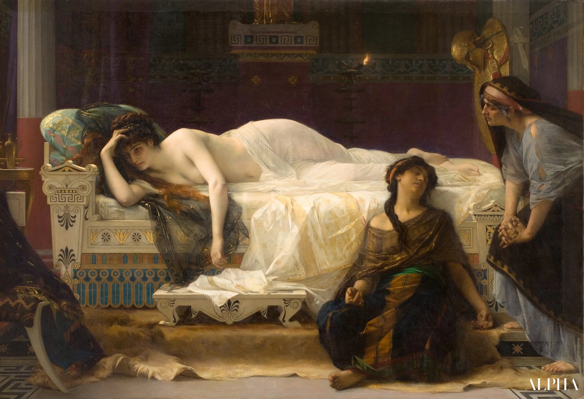 'Phaedra - Alexandre Cabanel - High-end reproductions of paintings and artworks'