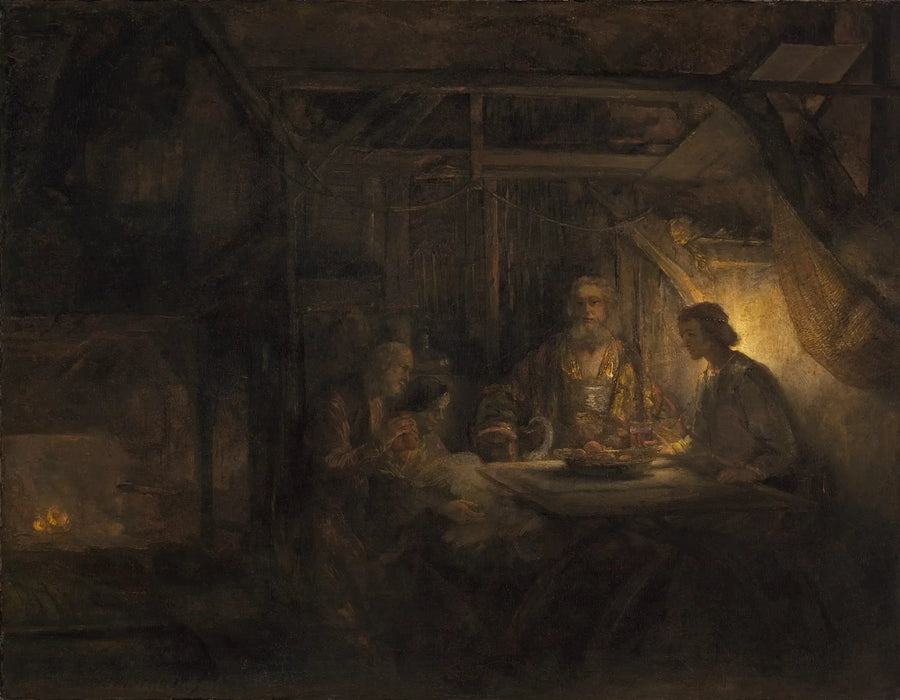 Philemon and Baucis - Rembrandt