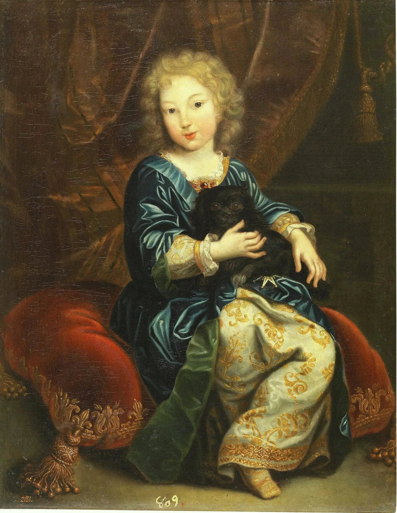 Philippe de Bourbon, Duke of Anjou - Pierre Mignard