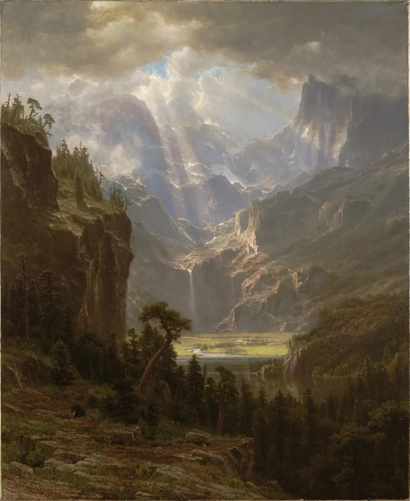 Lander Peak - Albert Bierstadt