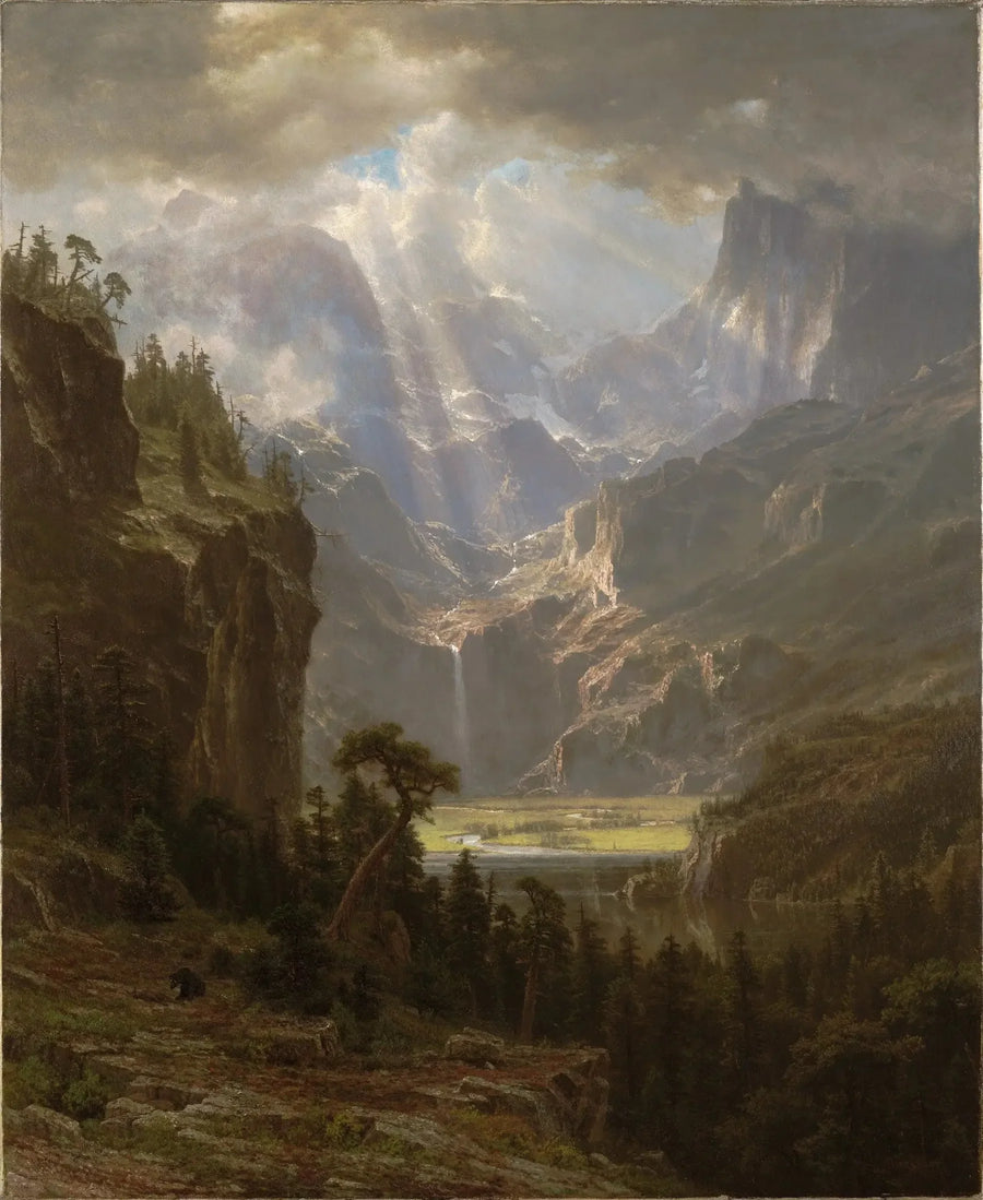 Lander Peak - Albert Bierstadt