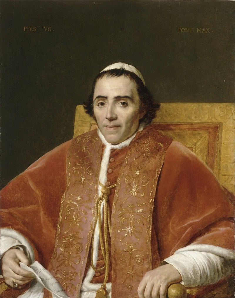 Pius VII, Pope (1740-1823) - Jacques-Louis David