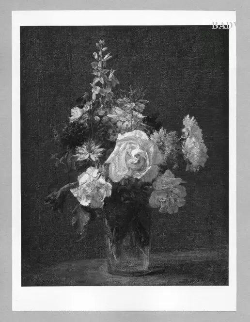 pièce de fleur - Henri Fantin-Latour - Alpha Reproduction