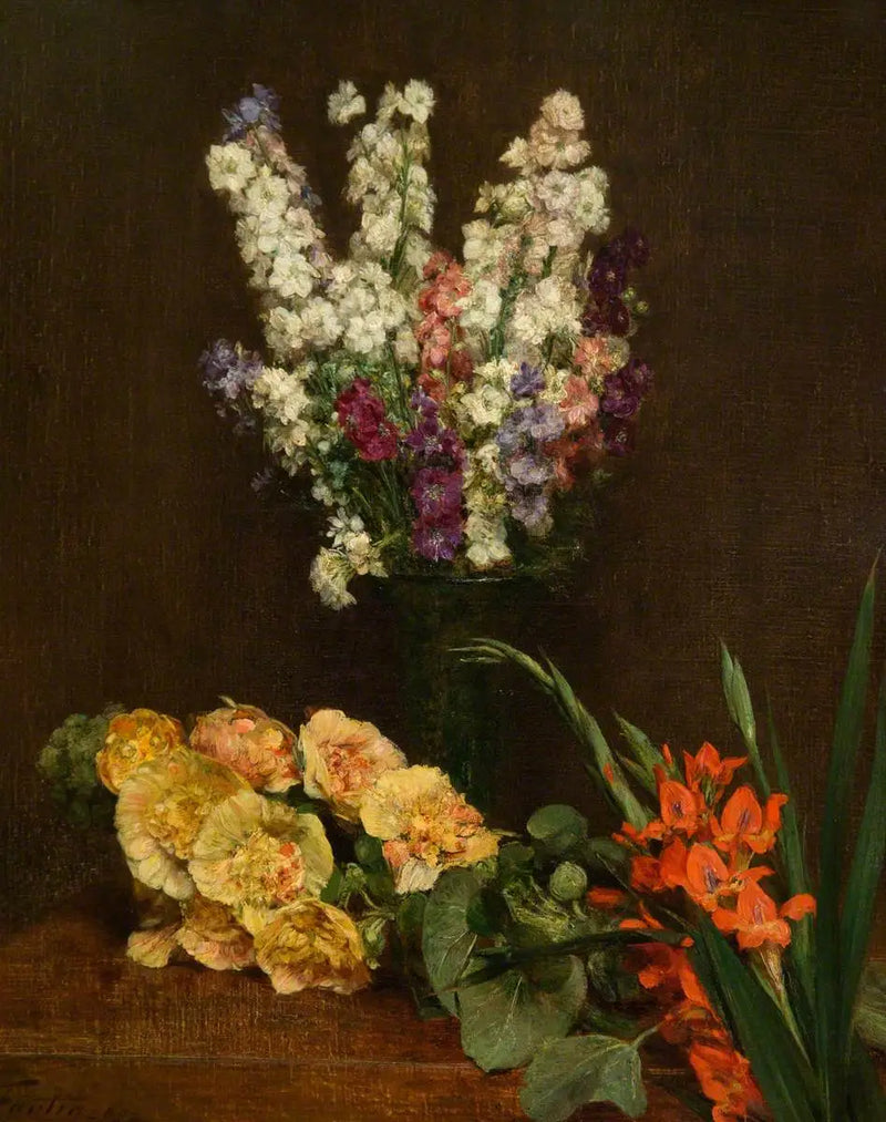 Flower Piece - Henri Fantin-Latour