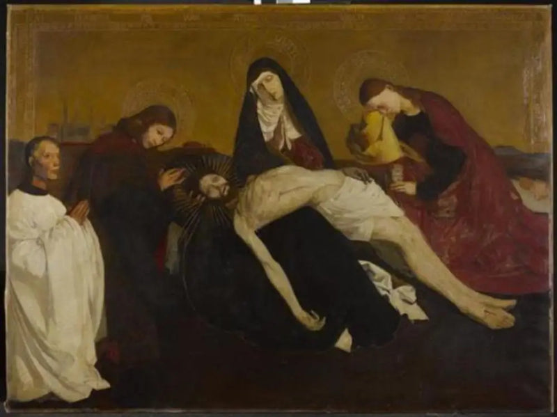 Pietà of Villeneuve-Lès-Avignon - Piet Mondrian
