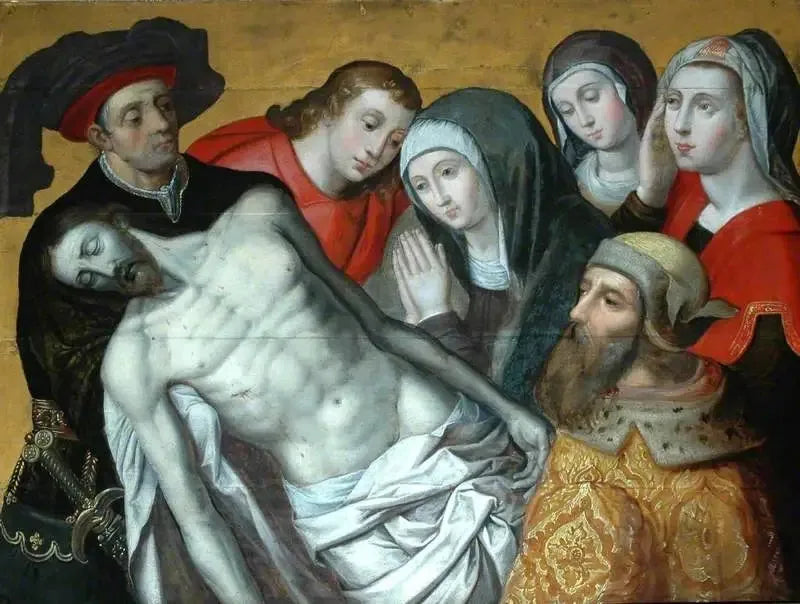 Pietà (The Lamentation of Christ) - Hugo van der Goes