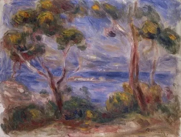 Pins at Cagnes - Pierre-Auguste Renoir