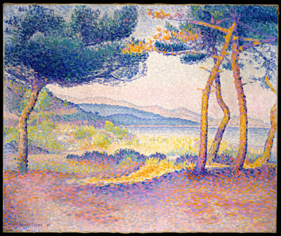 Pins le long du rivage - Henri-Edmond Cross - Alpha Reproduction