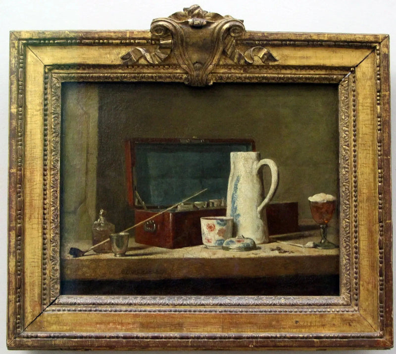 Pipes and Drinking Vase - Jean Siméon Chardin