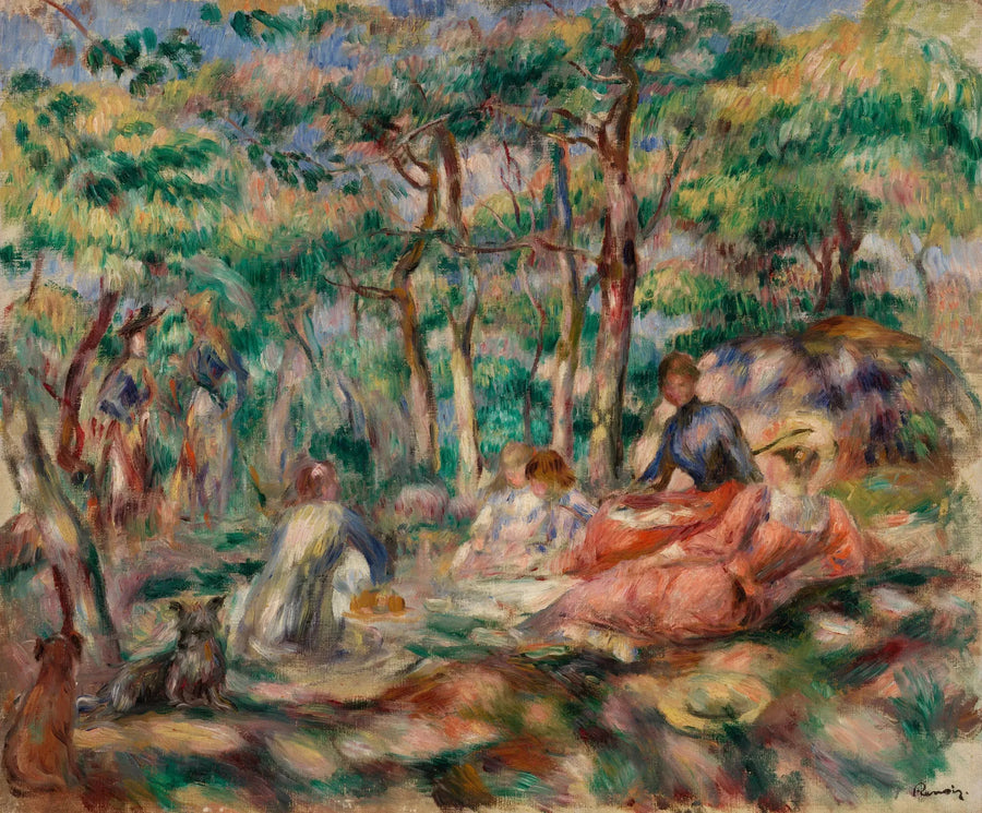 Picnic (Luncheon on the Grass) - Pierre-Auguste Renoir