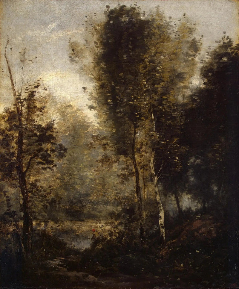 Forest Pool - Jean-Baptiste Camille Corot