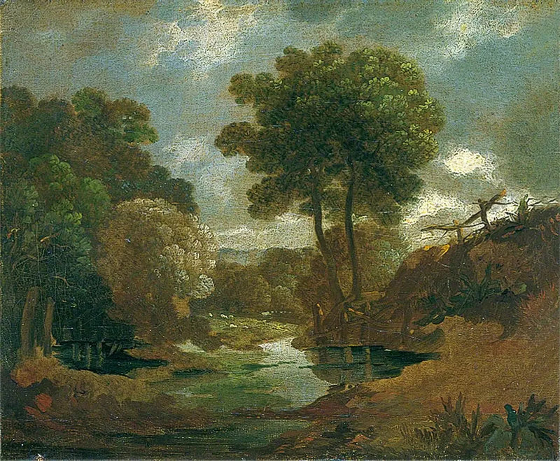 Forest Pool - Thomas Gainsborough