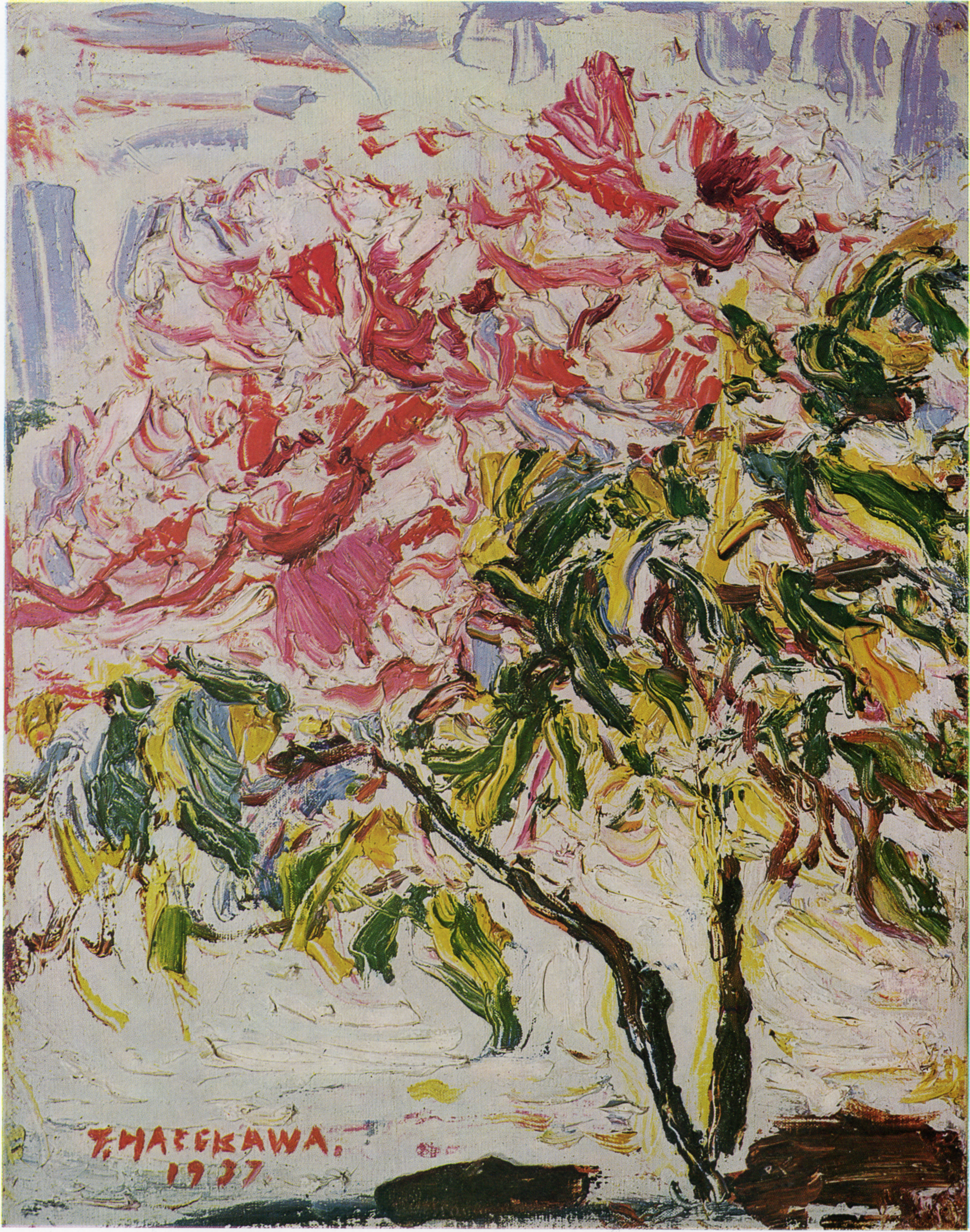 Pivoines par Hasegawa Toshiyuki, peinture de pivoines
