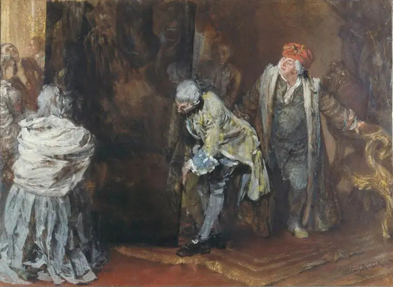 Place au grand Raphael - Adolph von Menzel