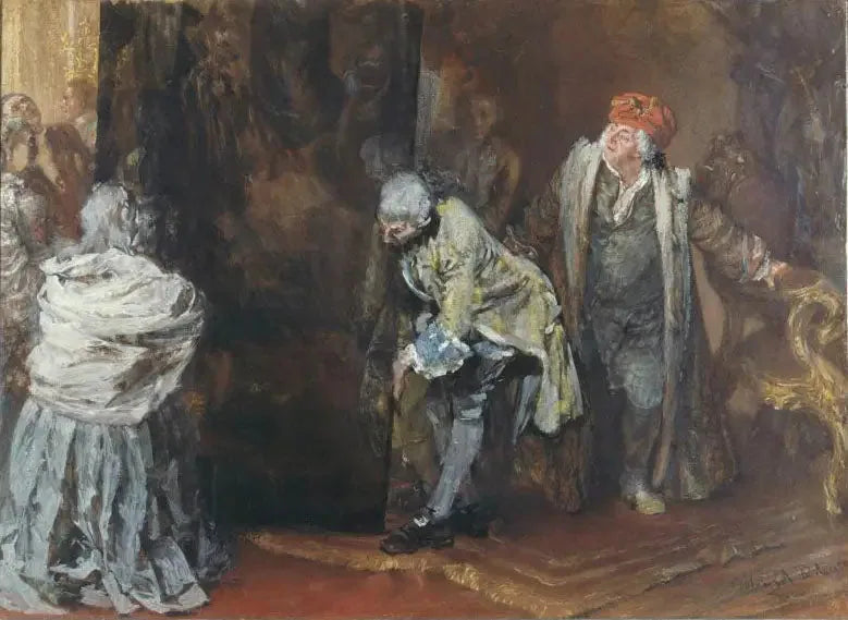 Place au grand Raphael - Adolph von Menzel