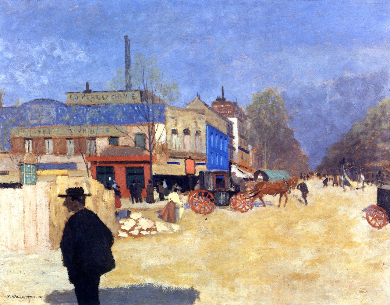 Place Clichy, Paris - Félix Vallotton