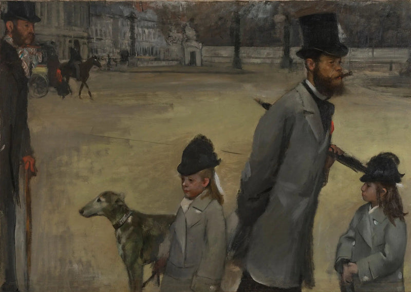 Place de la Concorde - Edgar Degas