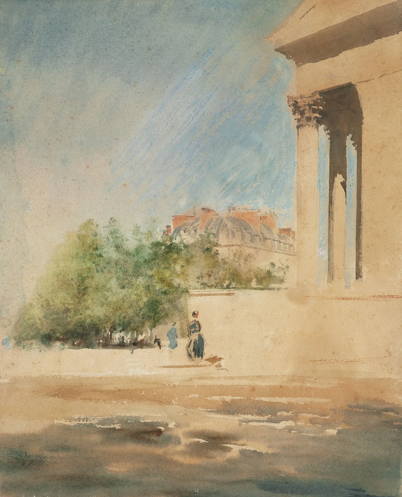 Place de la Madeleine - II - Giuseppe De Nittis