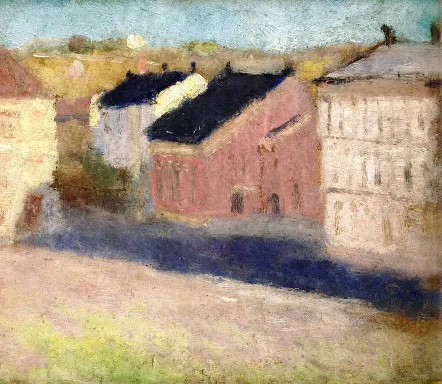 Place Olaf Rye to the Southeast - Edvard Munch