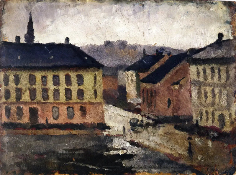 Place Olaf Rye to the Southeast - Edvard Munch