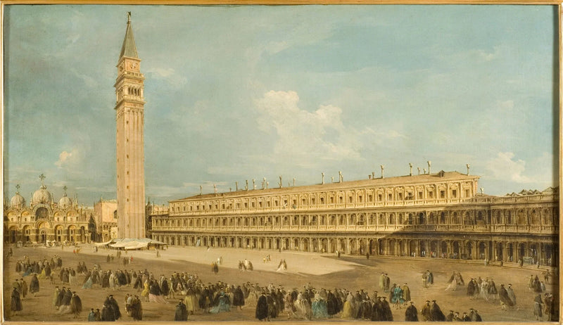 Place Saint-Marc in Venice - Francesco Guardi