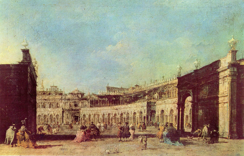 Saint Mark's Square - Francesco Guardi