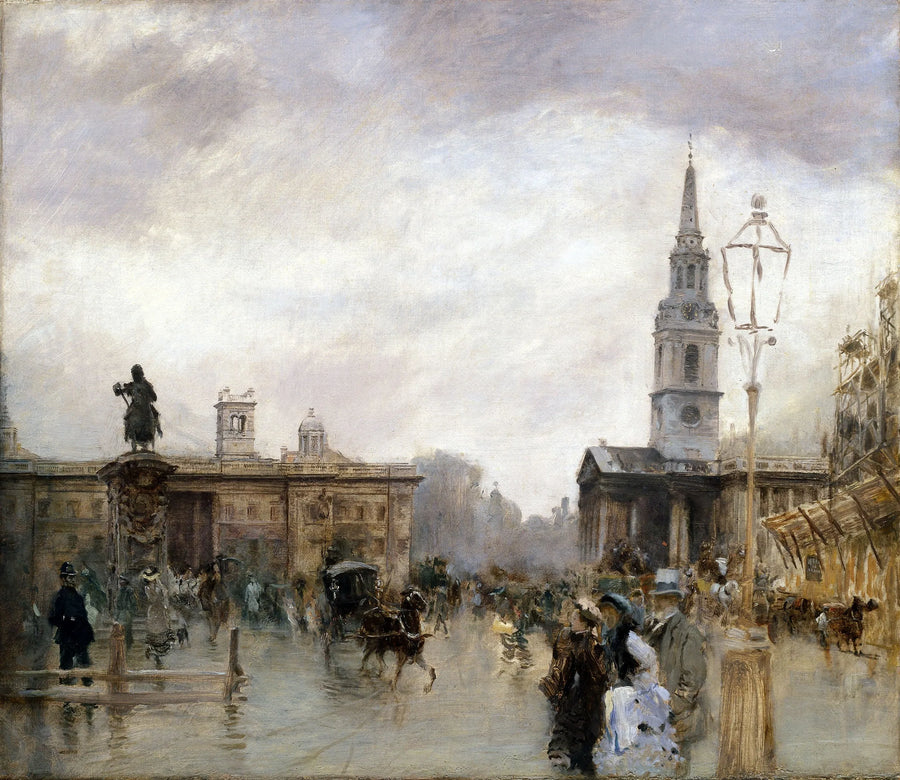 Trafalgar Square - Giuseppe De Nittis