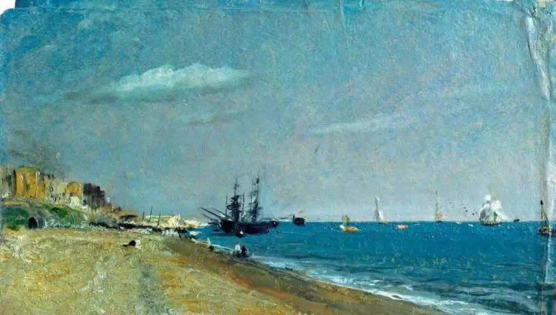 Brighton Beach with Colliers - John Constable