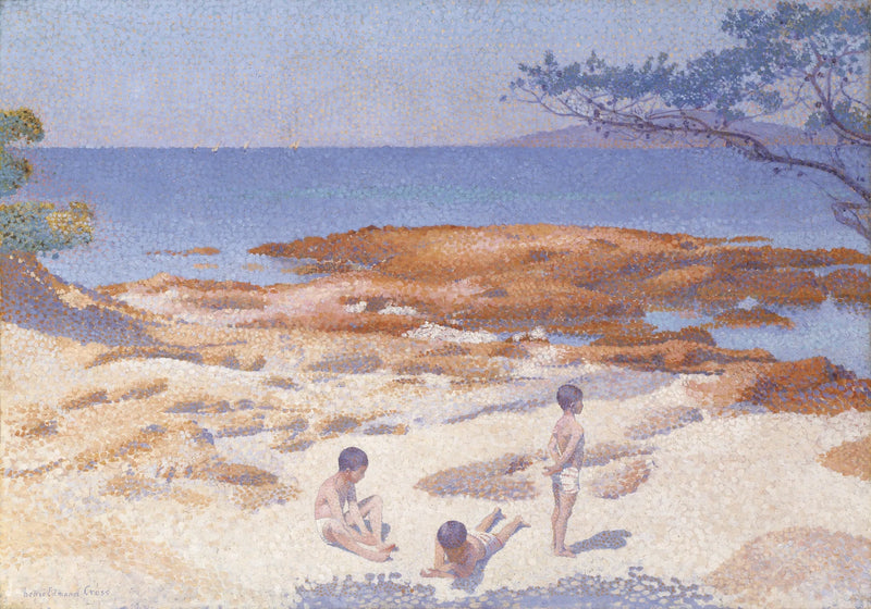 Cabasson Beach (Baigne-Cul) - Henri-Edmond Cross