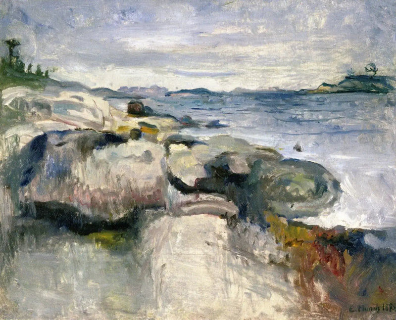 Beach - Edvard Munch