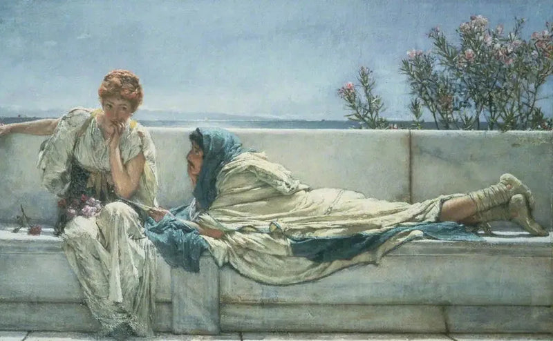Pleading - Lawrence Alma-Tadema