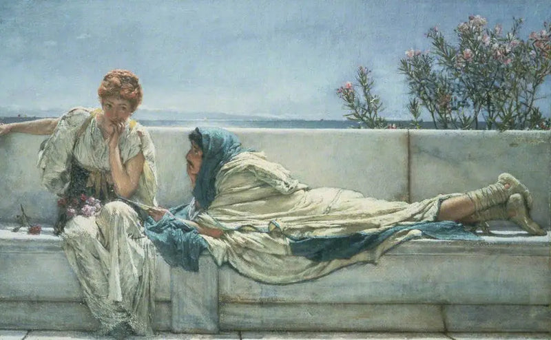 Pleading - Lawrence Alma-Tadema
