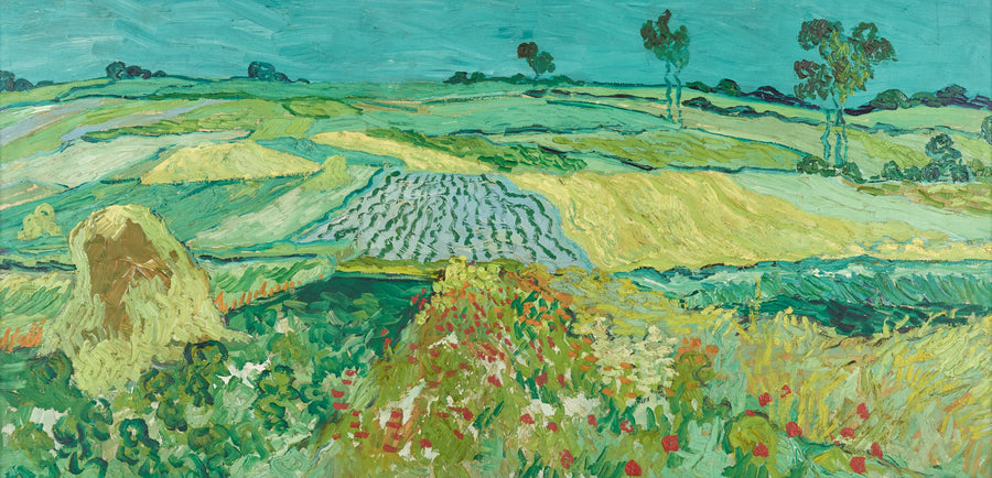 The Plain of Auvers - Vincent van Gogh