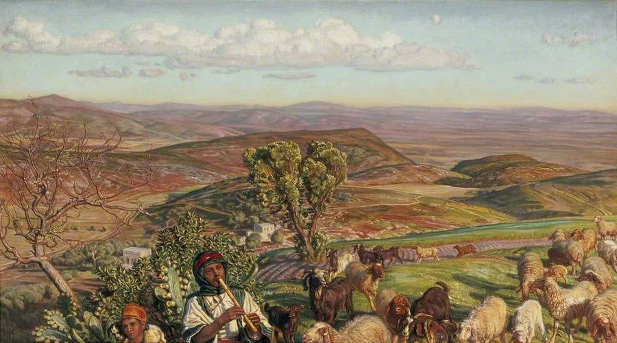 Plain of Esdraelon view from the heights above Nazareth - William Holman Hunt