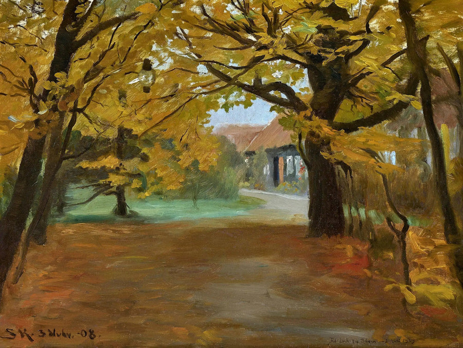 Skagen Plantation. - Peder Severin Krøyer