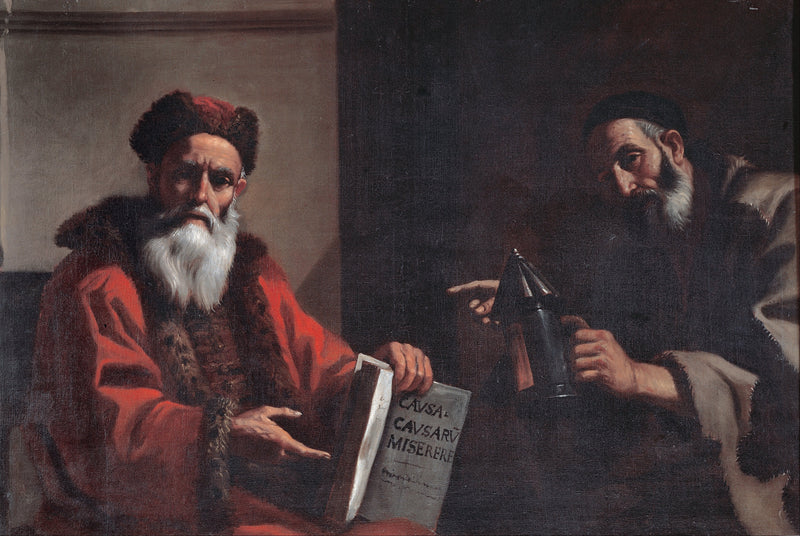 Plato and Diogenes - Mattia Preti