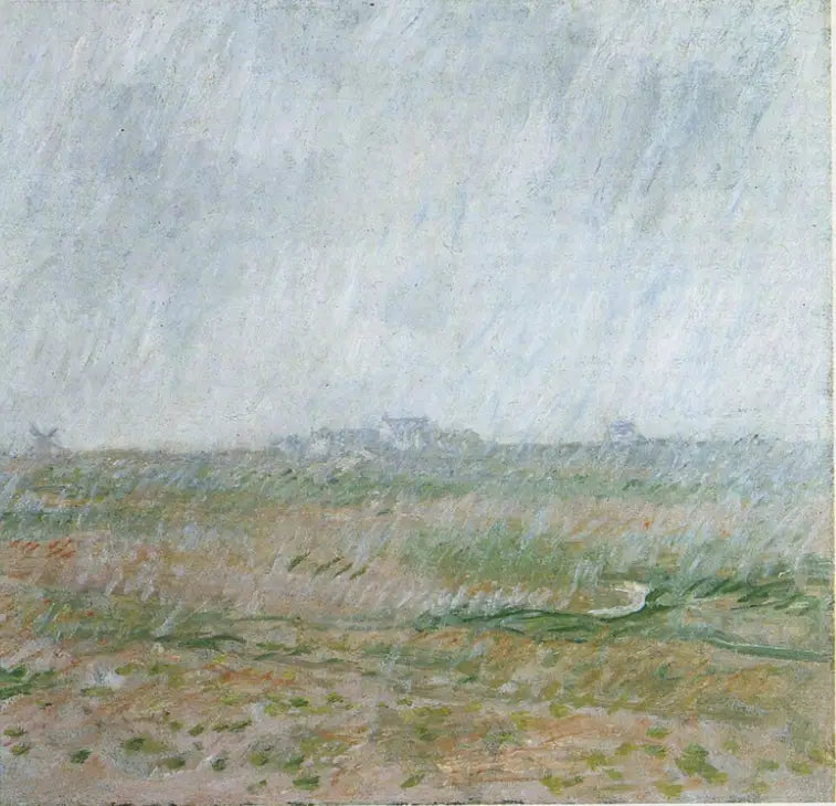 Rain at Belle-Île - Claude Monet