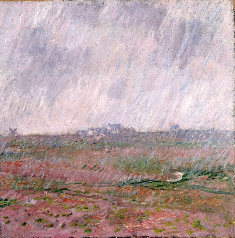 Rain in Belle-Île W1120 - Claude Monet