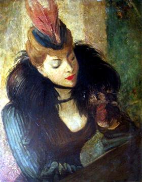 Red Feather - Giovanni Boldini