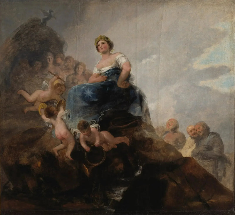 Poetry and Poets - Francisco de Goya