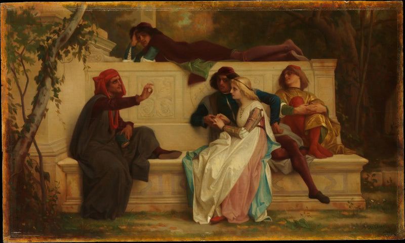 Florentine Poet - Alexandre Cabanel