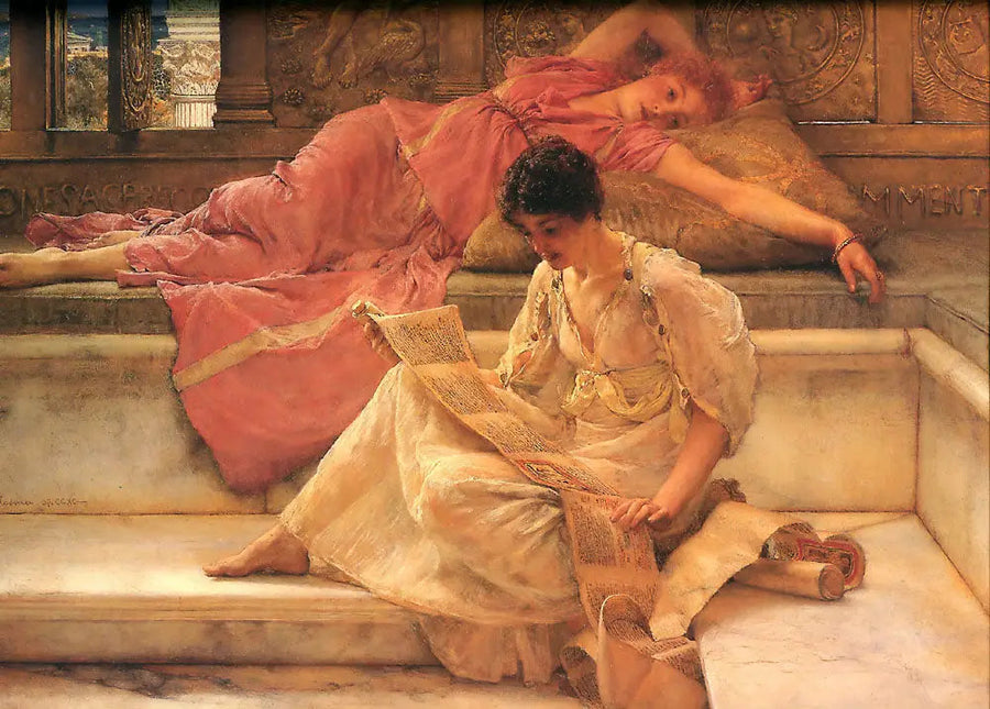 Favorite Poet - Lawrence Alma-Tadema