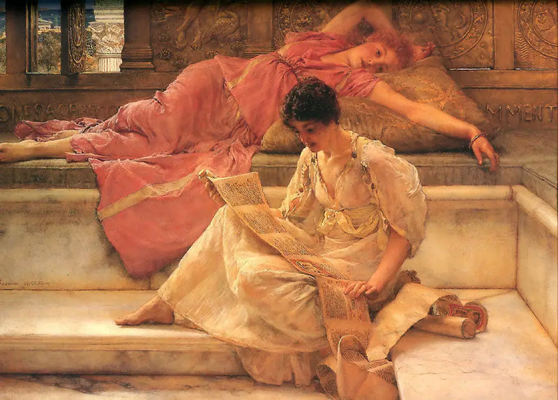 Favorite Poet - Lawrence Alma-Tadema
