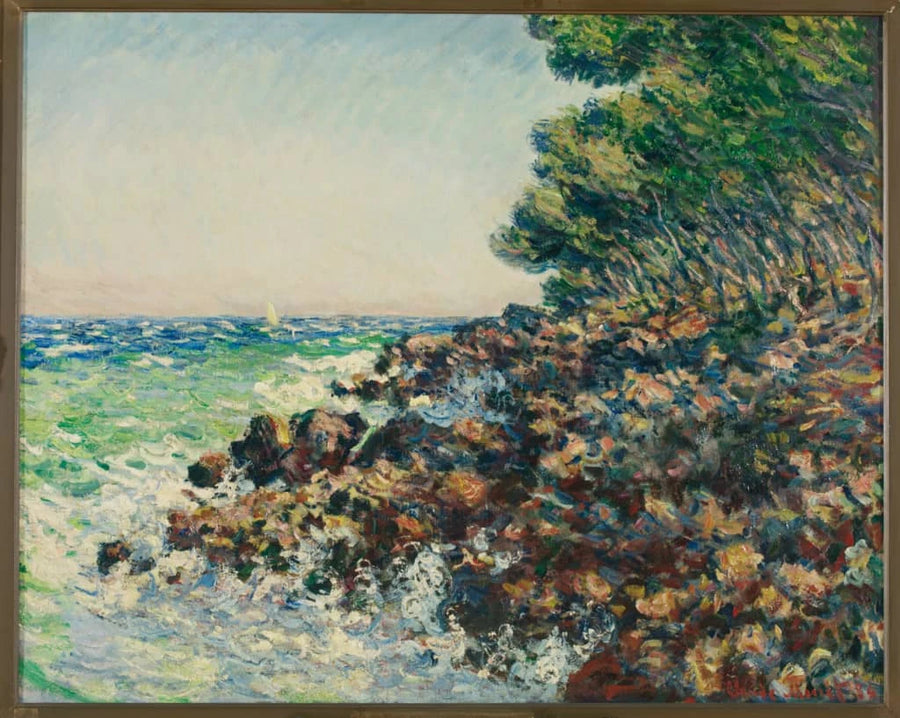 The tip of Cape Martin - Claude Monet