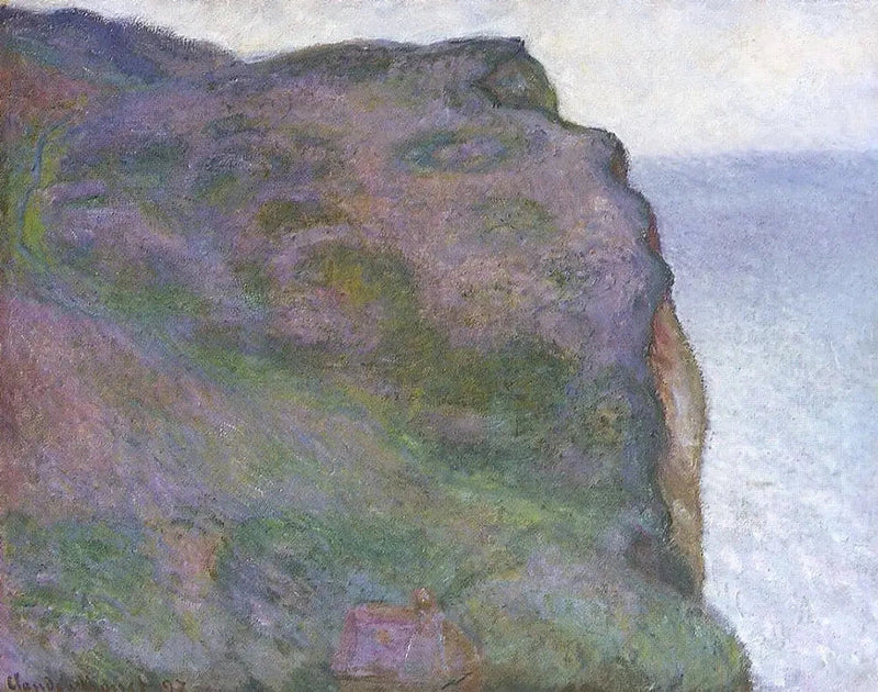 The Point of Petit Ailly, gray weather - Claude Monet