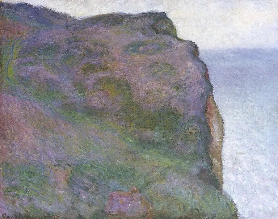 The Point of Petit Ailly, gray weather - Claude Monet