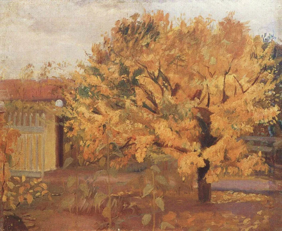Pear tree in the front garden - Anna Ancher