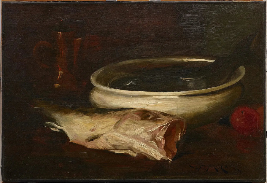 Fish and Still Life - William Merritt Chase